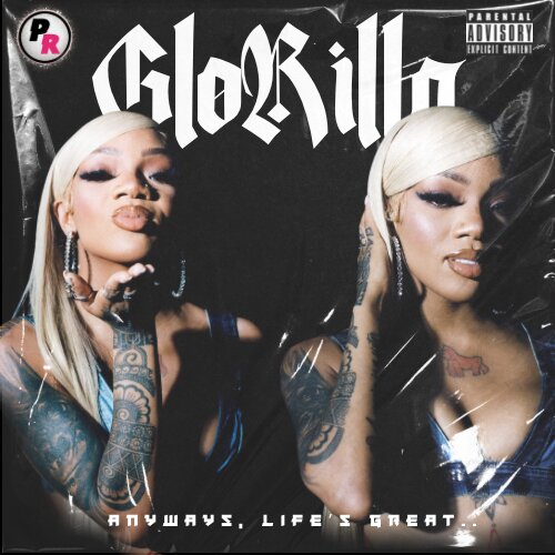 GloRilla “Anyways, Life’s Great” inspired cover art